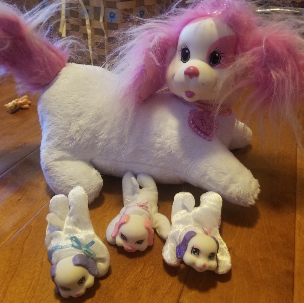 COPY - Puppy Suprise Stuffed Animal Mama & 3 Pups